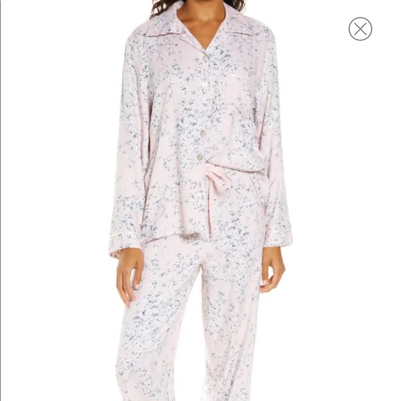 papinelle Other - New Papinelle Cherry Blossom Pink Cozy Pajamas M Retails: $79